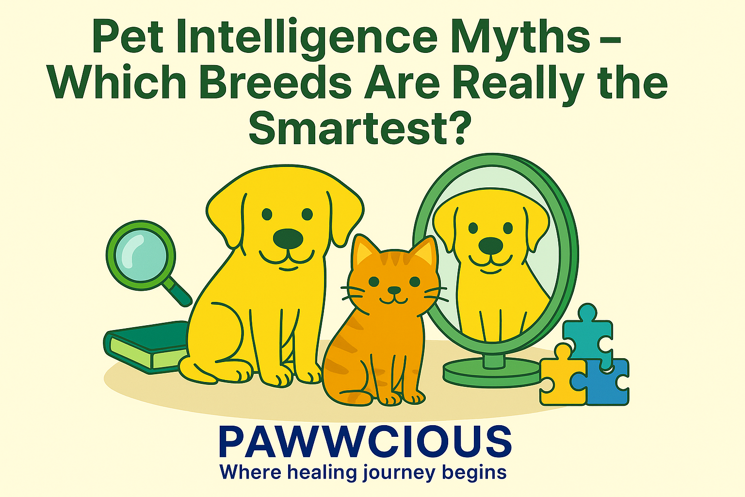 Discover the truth behind pet intelligence myths – are some breeds really smarter than others?