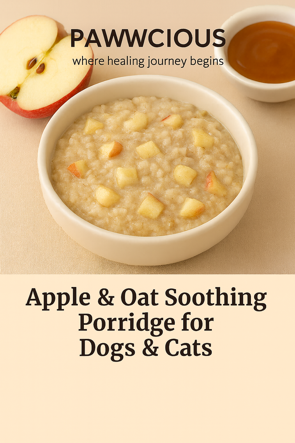Pawwcious Apple & Oat Porridge – comfort in every bite