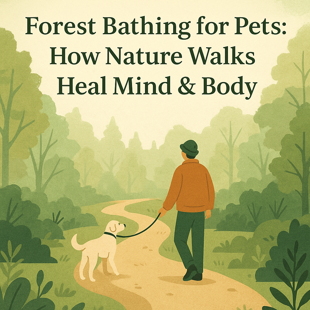 Pawwcious® Wellness Blog – Discover how nature walks heal pets’ mind & body 🌿🐾
