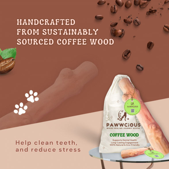 Pawwcious Coffee Wood Chew