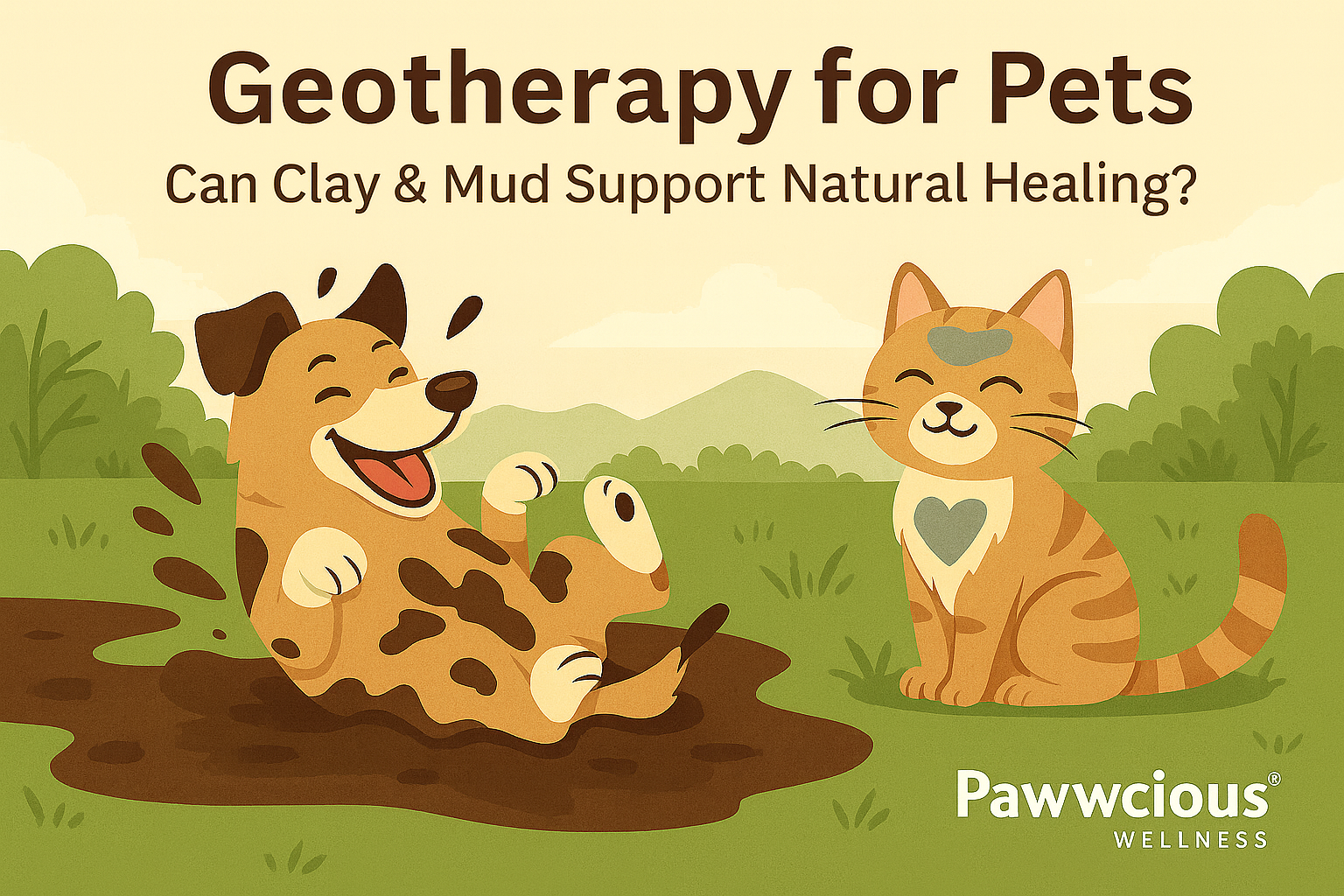 Pawwcious® Wellness Blog – Discover how clay, mud, and minerals can support your pet’s natural healing and wellbeing 🪨🐾
