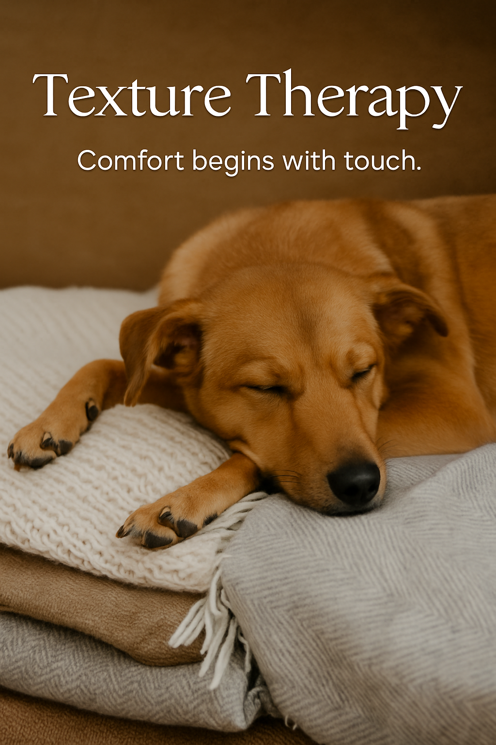 Comfort begins with touch.