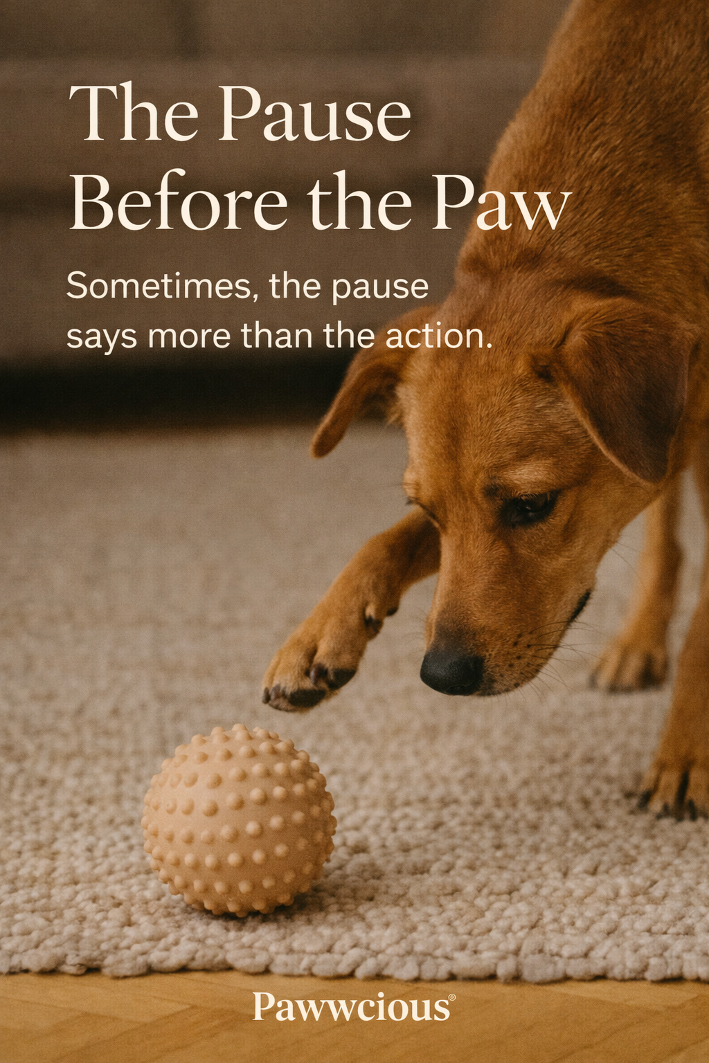 Sometimes, the pause says more than the action.