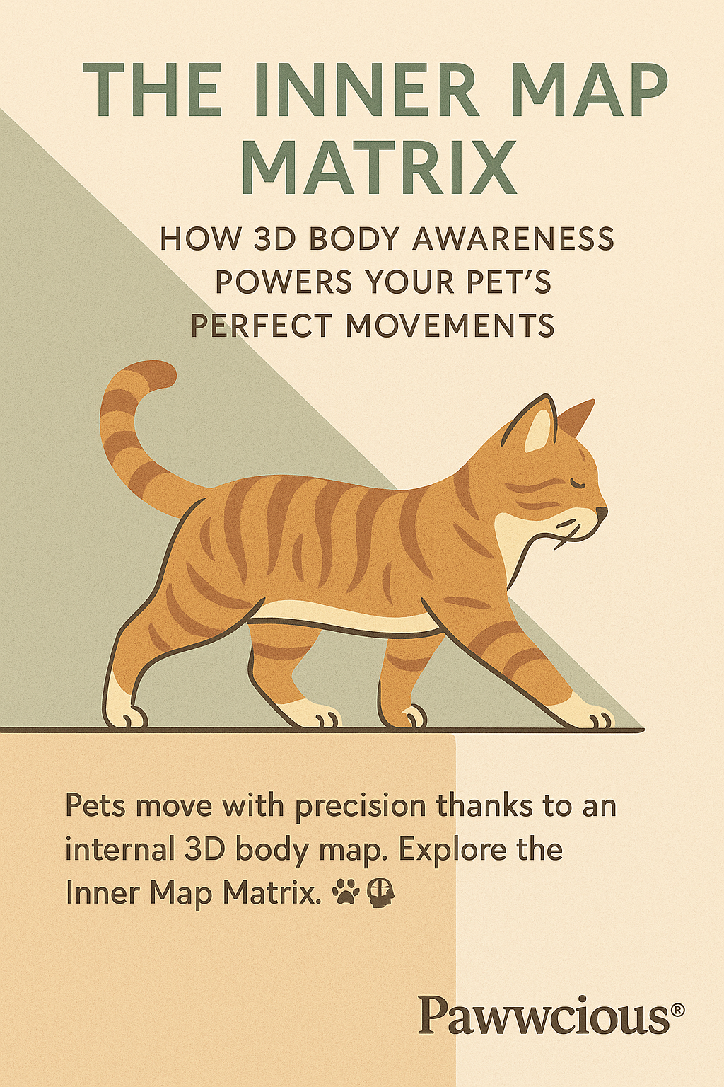 Pets move with precision thanks to an internal 3D body map. Explore the Inner Map Matrix. 🐾