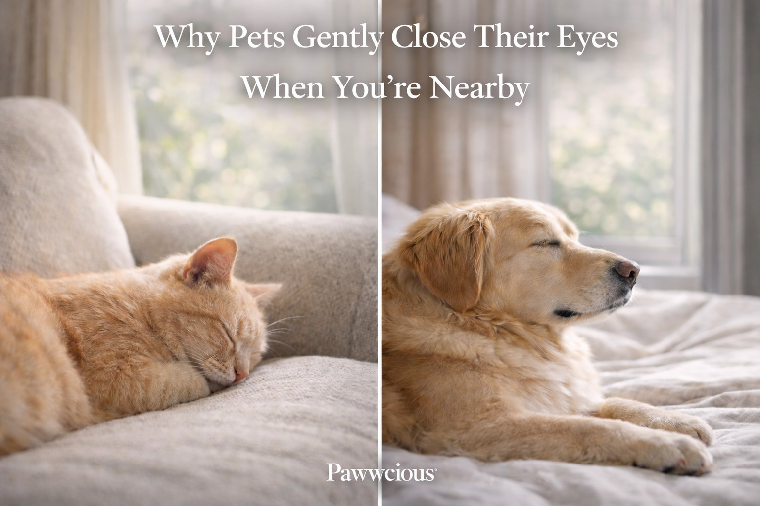 Trust sometimes looks like closed eyes.