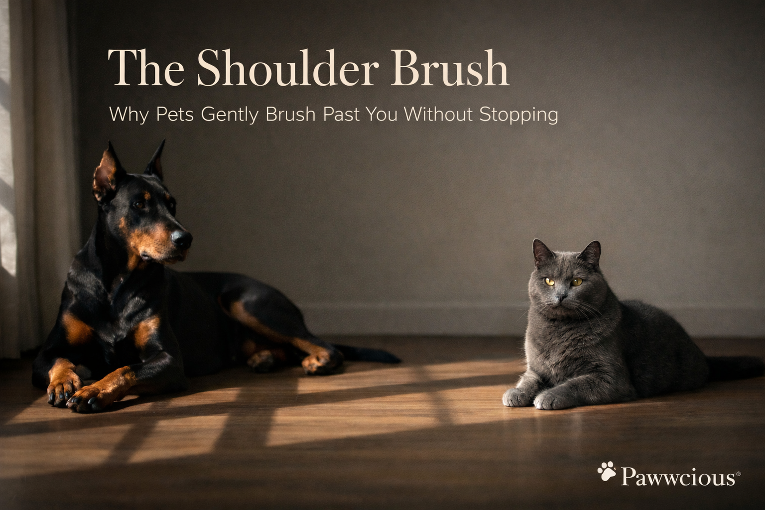 Connection doesn’t always ask for attention.