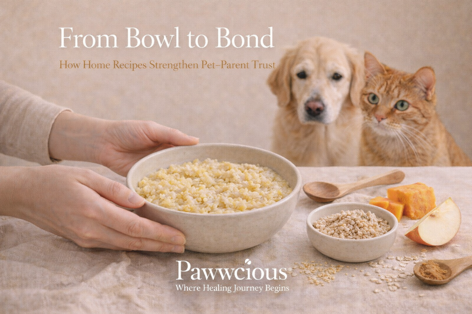 A quiet moment of care — where home recipes become trust, and trust becomes bonding.