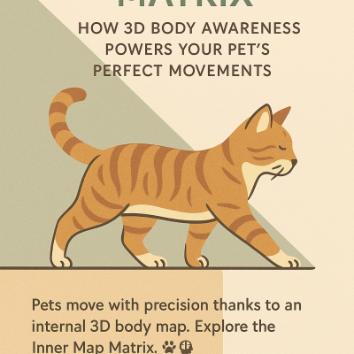 Pets move with precision thanks to an internal 3D body map. Explore the Inner Map Matrix. 🐾