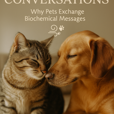 Pets communicate through invisible biochemical messages. Explore their silent conversations