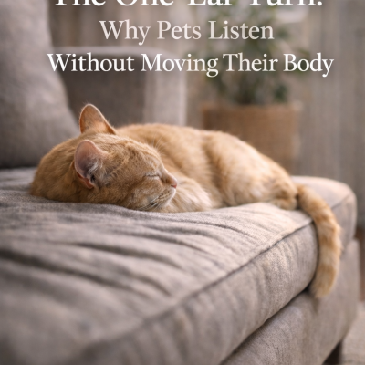 Listening doesn’t always require movement.