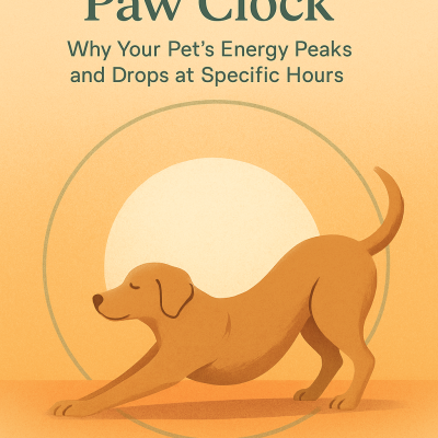 Pets follow natural energy rhythms across the day. Understand your pet’s biological clock. 🌅🐾