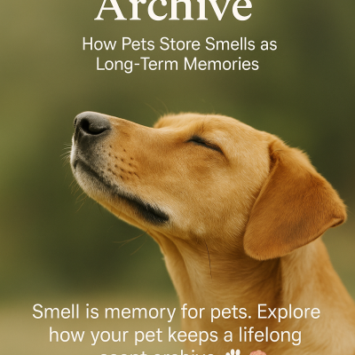 Smell is memory for pets. Explore how your pet keeps a lifelong scent archive. 🐾🧠