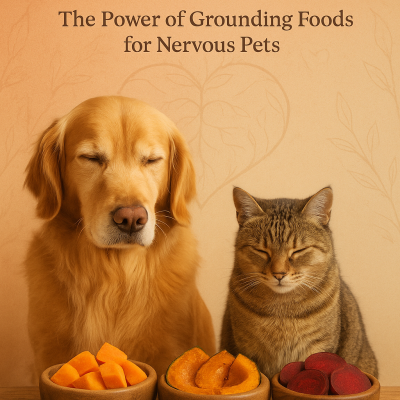 Nourish calmness naturally. Discover earthy foods that ground your pet’s emotions with Pawwcious® – Where Healing Journey Begins.