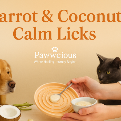 A refreshing pumpkin and mint smoothie that cools the tummy and lifts the spirit — a Pawwcious® favorite for warm days.