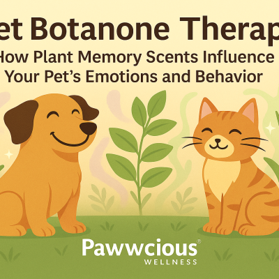 Pawwcious® Wellness Blog – How Plant Memory Scents Influence Your Pet’s Emotions and Behavior 🌸🧠
