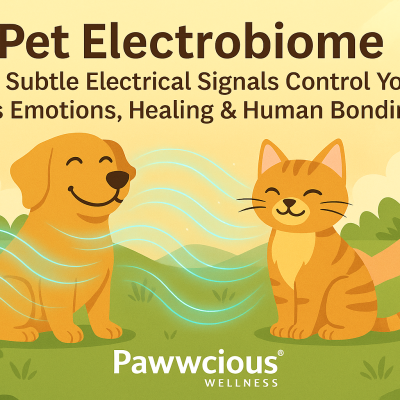 Pawwcious® Wellness Blog – How Subtle Electrical Signals Control Your Pet’s Emotions, Healing & Human Bonding ⚡💚
