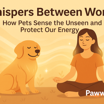 Pawwcious® Wellness Blog – How Pets Sense the Unseen and Protect Our Energy ✨🕊️
