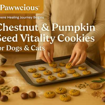 Energy-rich cookies made with chestnut and pumpkin seeds — designed for vitality and healthy skin